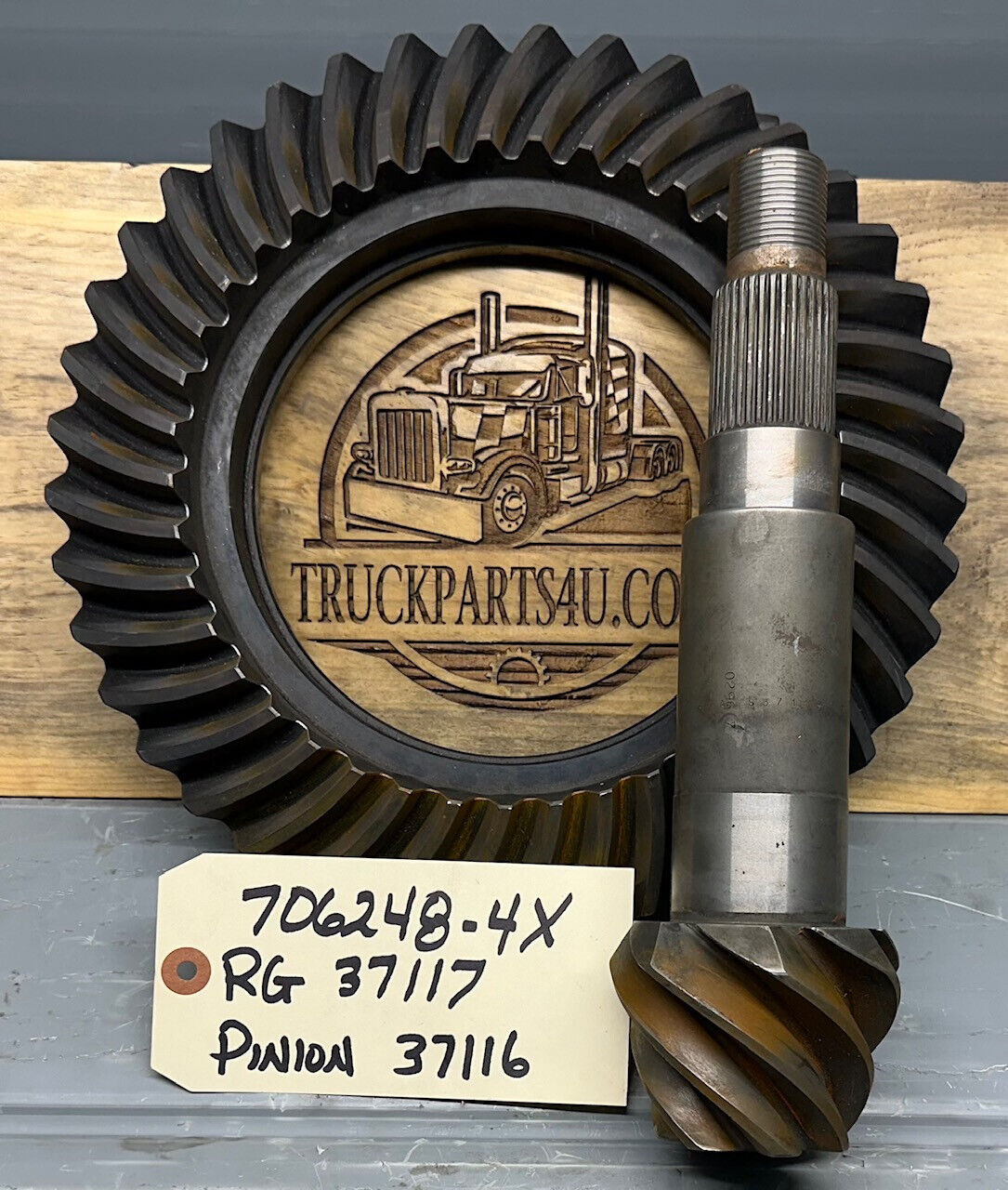 706248-4X Dana Gearset – TC 7/41 Ratio 5.86, Genuine New (Fits Meritor / Axletech Applications)
